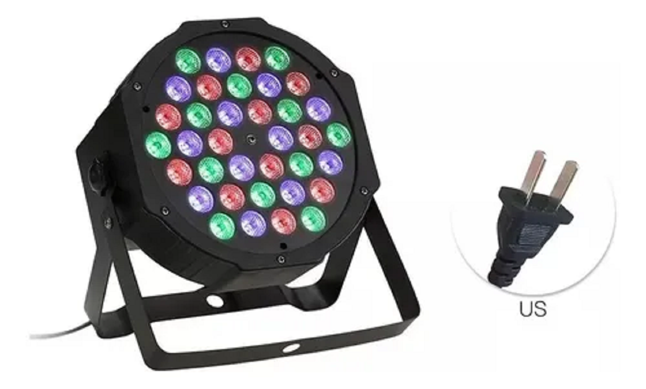 Luz Led , Rítmica 36 Leds Fiestas Discot
